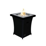 Sunbeam Urban Aluminum Ceramic Top Column Fire Pit 9248